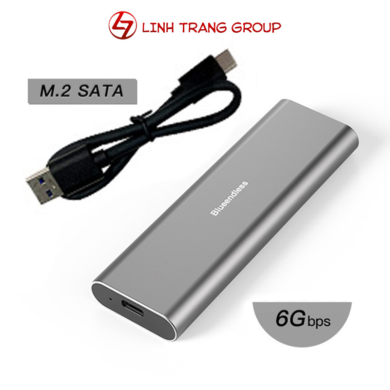 Box SSD M.2 SATA USB3.1 Blueendless M2815N - BX80