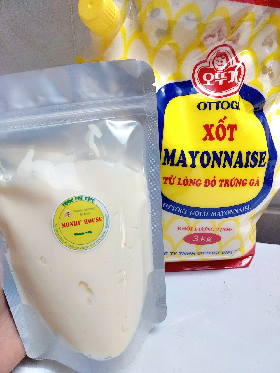 Sốt Mayonnaise Ottogi 3Kg _ Thơm Béo