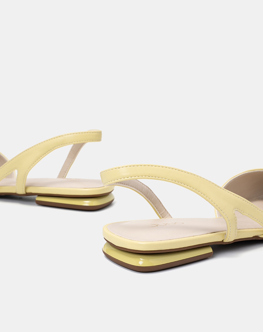 Giày Búp Bê Nữ 3cm Thời Trang JUNO Slingback Bệt BB03100