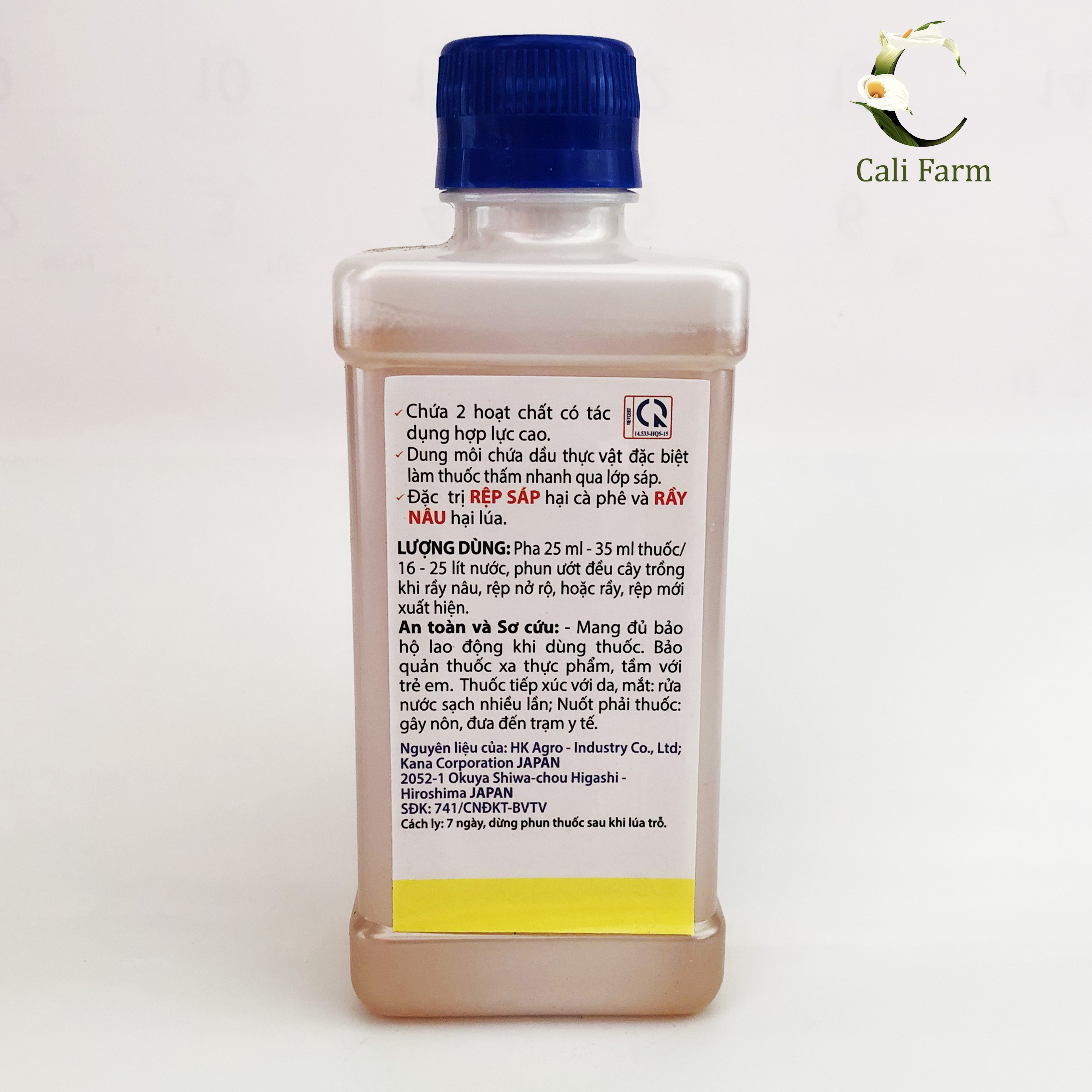 Chế phẩm ECASI 20EC 240ml trừ rệp sáp và rầy nâu