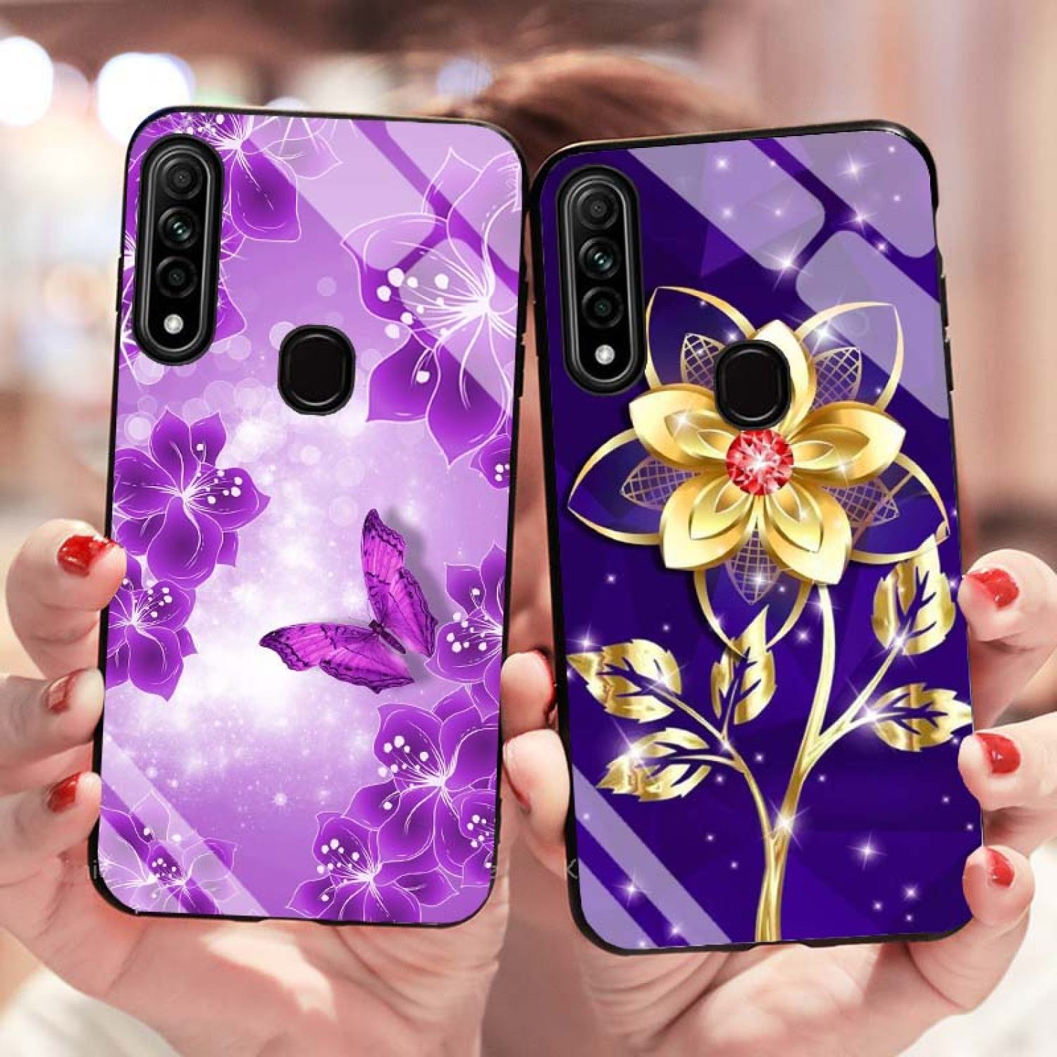 Ốp Oppo A31 Lưng Kính Cường Lực Mới ƞhất