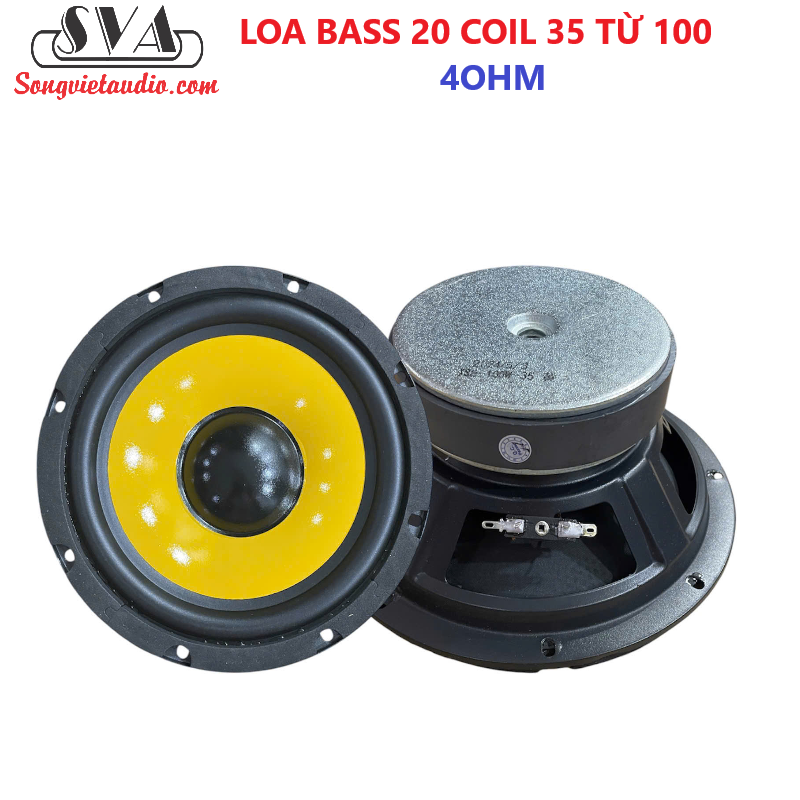 LOA BASS 20 COIL 35 TỪ 100 - 4OHM