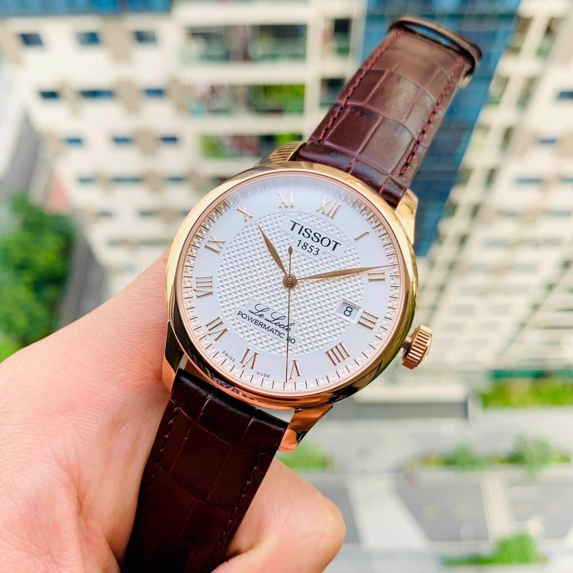 [Máy cơ - Automatic] Đồng hồ nam TISSOT viền gold [Bảo hành 12 tháng]