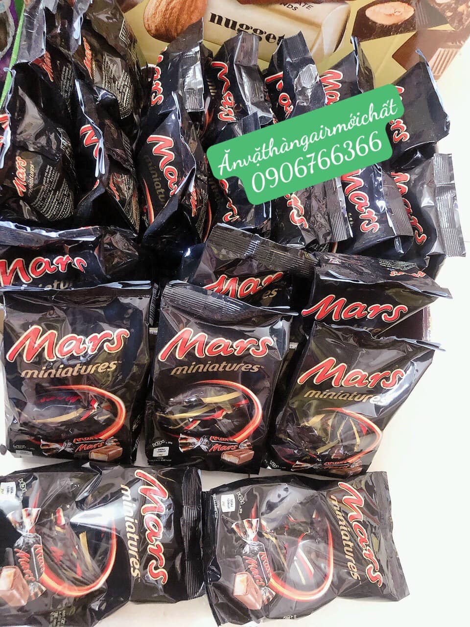 [NEW THÁNG 06/2026]Socola Minis Mars Miniatures Gói 220 Gram