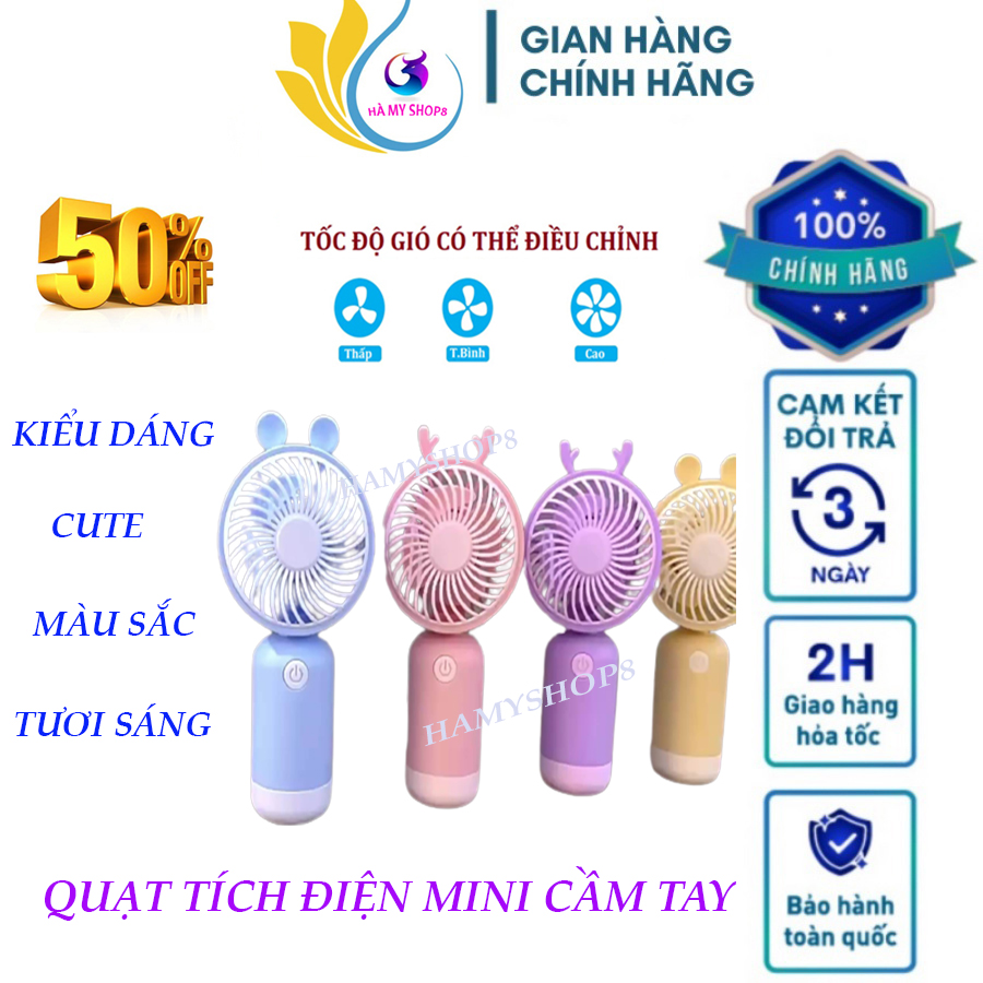 Quạt Tích Điện,Quạt Mini Cầm Tay Sạc USB,Quạt cầm tay mini sạc pin tích điện 3 tốc độ gió,Quạt super tích điện, quạt để bàn,quạt gió mini, quạt mini, quạt đứng, quạt gấp gọn,quạt usb,quạt nhỏ gọn