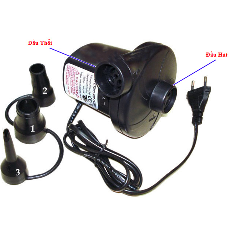 BƠM ĐIỆN 2 CHIỀU VÀ HÚT CHÂN KHÔNG MINI