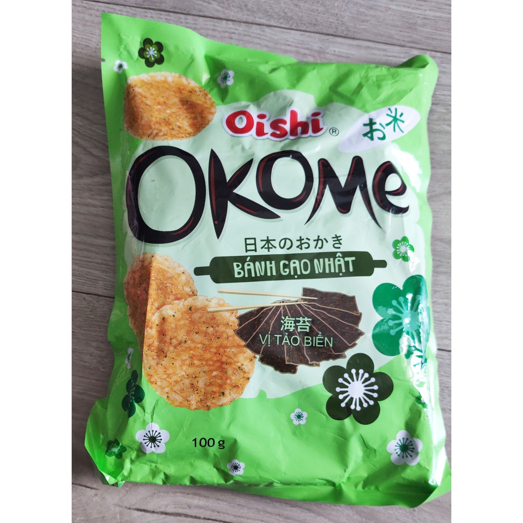 Bánh gạo Nhật OKOME Oishi 100gr