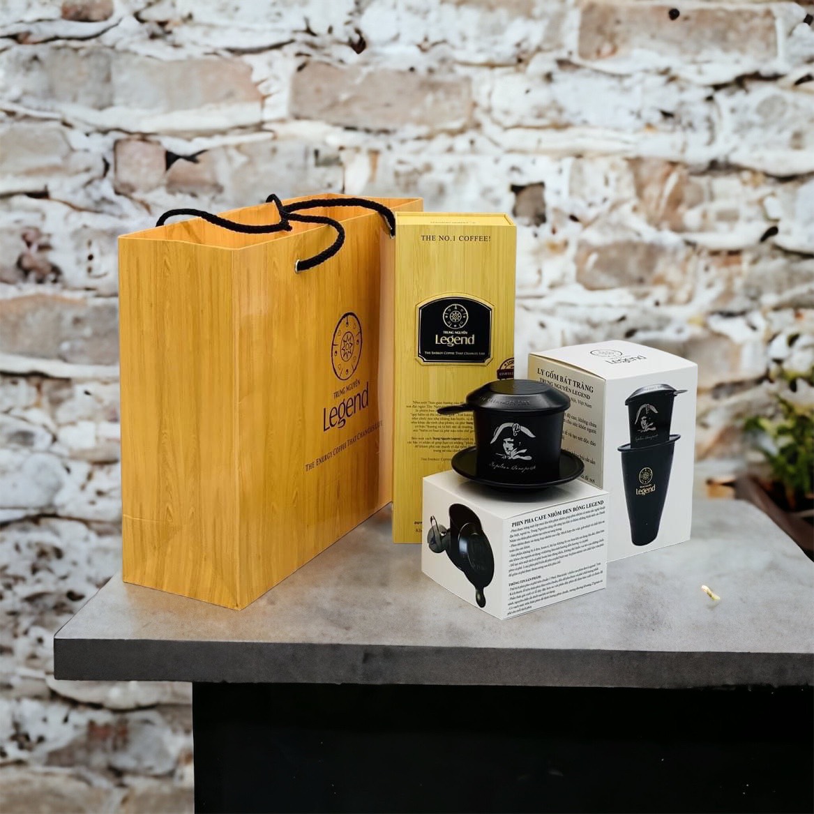 Hộp quà cafe Legend 3in1 Trung Nguyên