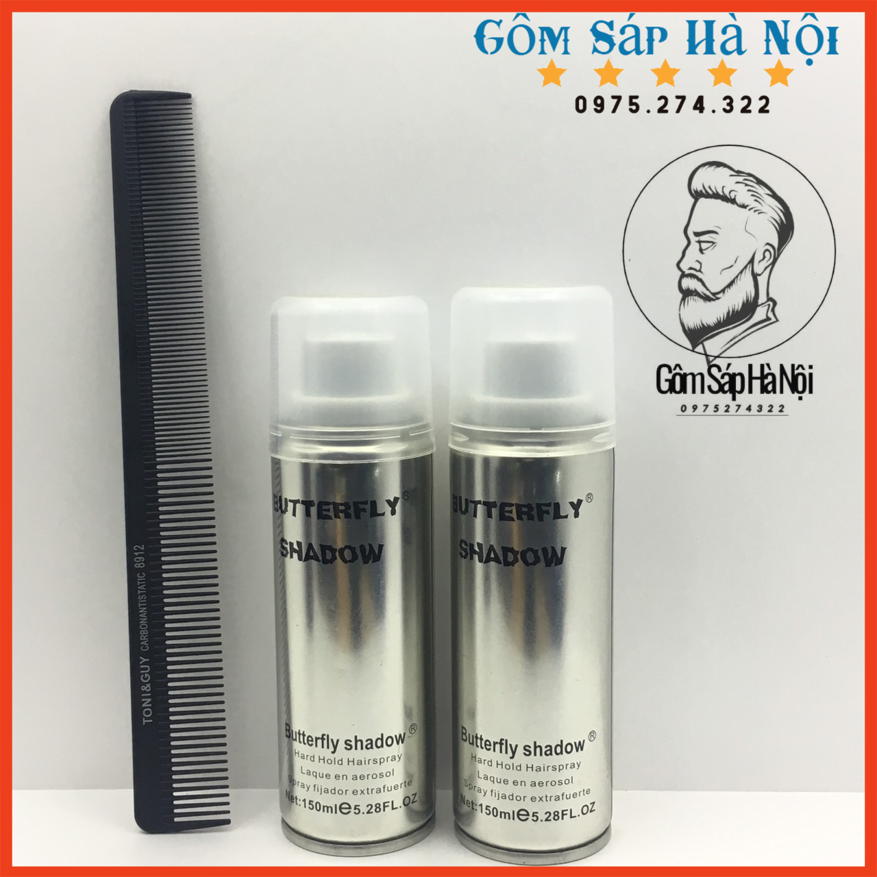 Gôm Xịt Tóc Mini Butterfly Shadow 150ml