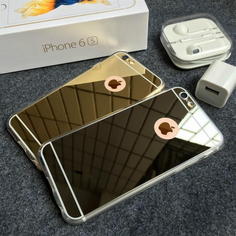 [HCM]Ốp lưng Iphone tráng gương silicon
