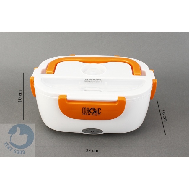 Hộp cơm điện hâm nóng Magic Korea A03 (Cam) Dung tích 1.5L