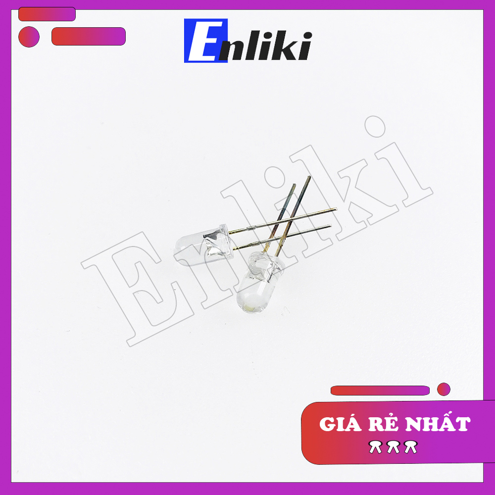 5 Chiếc Led 5mm trắng