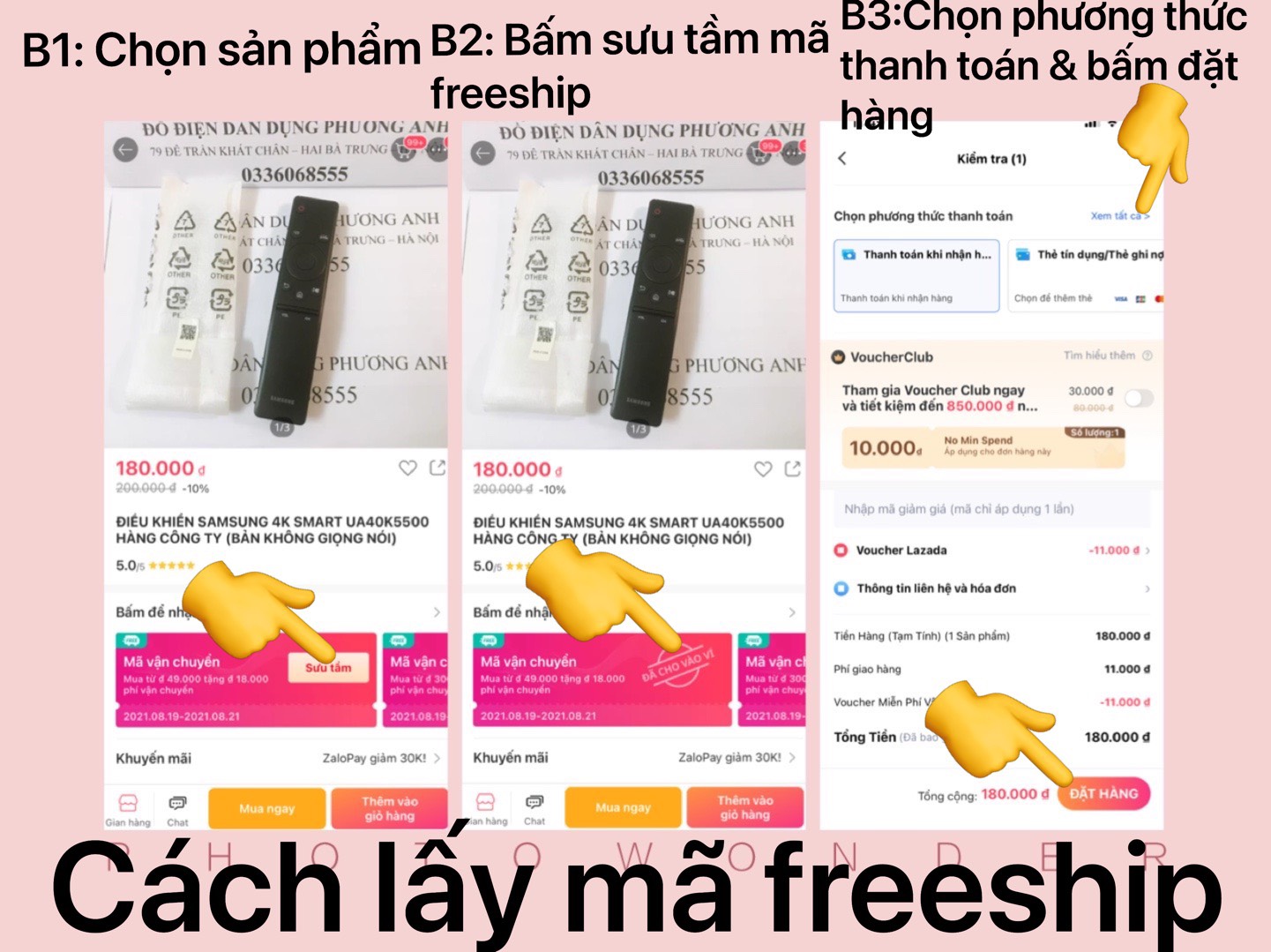 FREESHIP ĐIỀU KHIỂN ASANZO CÁC ĐỜI