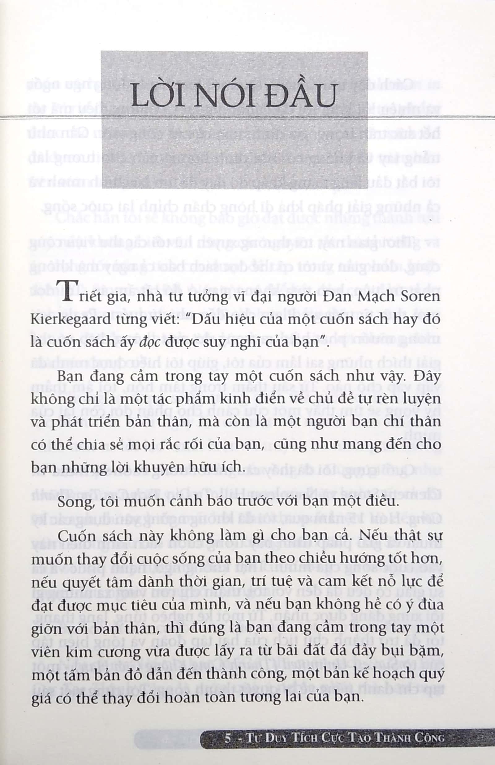 Sách Fahasa - Tư Duy Tích Cực Tạo Thành Công