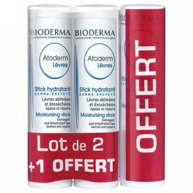 Son Dưỡng Môi Bioderma Atoderm Levres