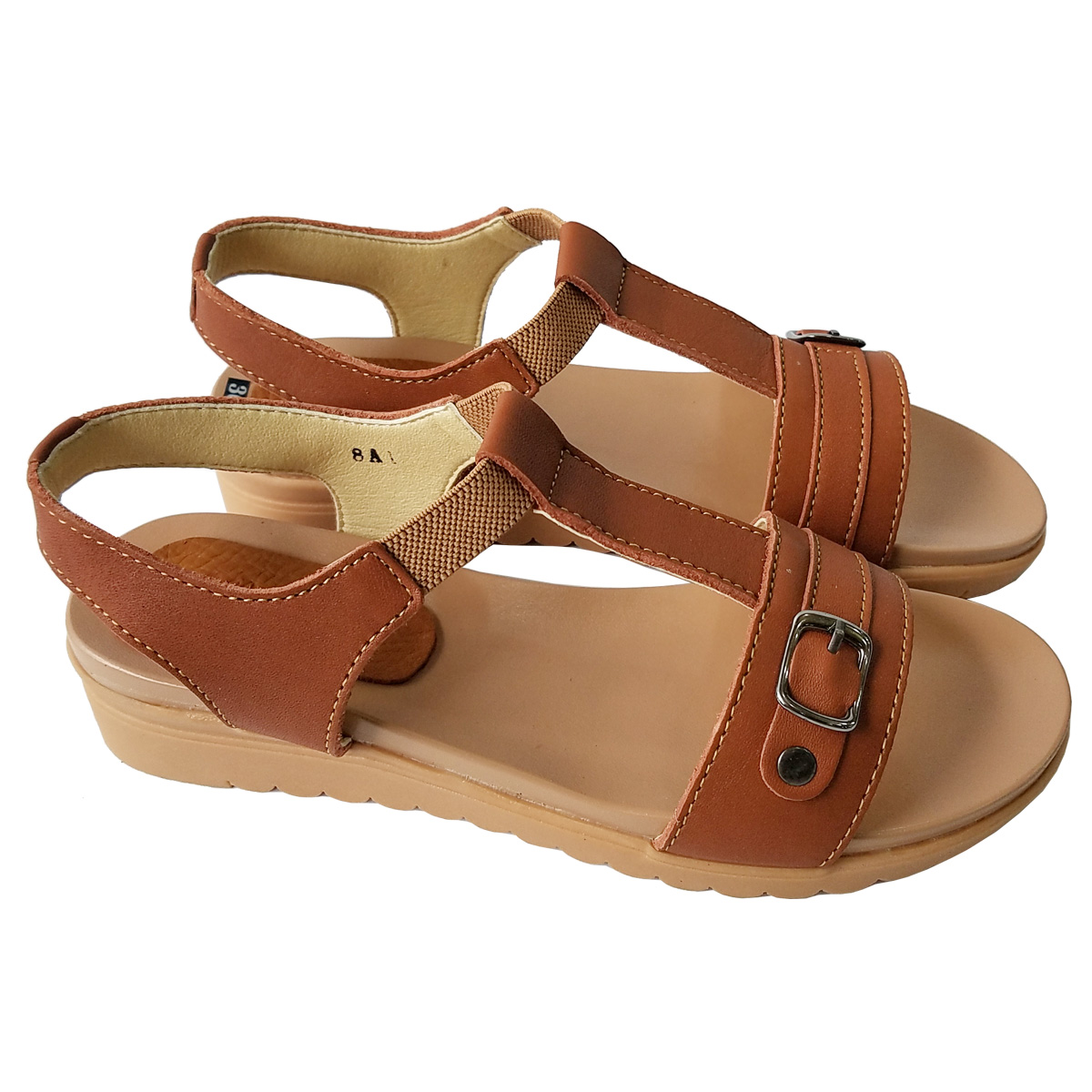 Giày Sandal Nữ BIGGBEN Da Bò Thật SDNB37