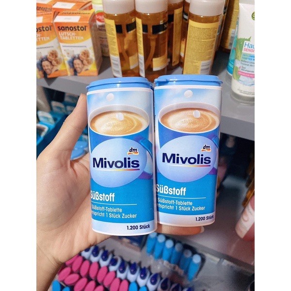 Đường ăn kiêng Mivolis 1200 viên- HÀNG ĐỨC