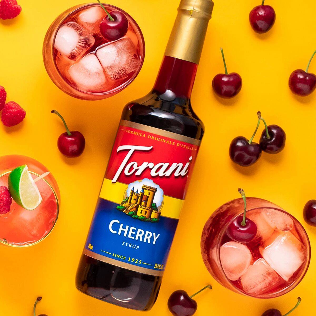 Torani Classic Siro Pha Chế Vị Anh Đào Cherry Syrup 750ml Mỹ