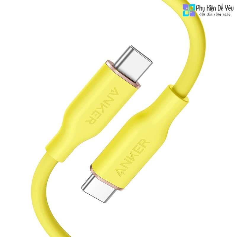 Cáp Anker 643 USB-C to USB-C (Anker PowerLine III Flow) 1.8m - A8553