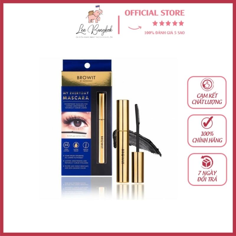 Chuốt Mascara Chốn Nước Browit by NongChat My Everyday Mascara Thái Lan