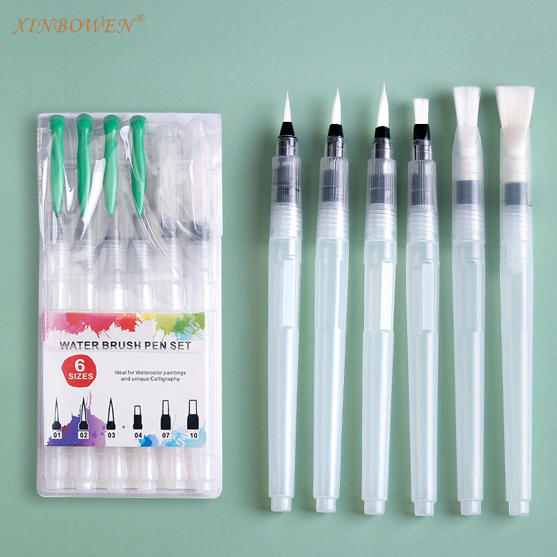 Bộ Bút Cọ Nước WaterBrush Set 3 Cây / Set 6 Cây
