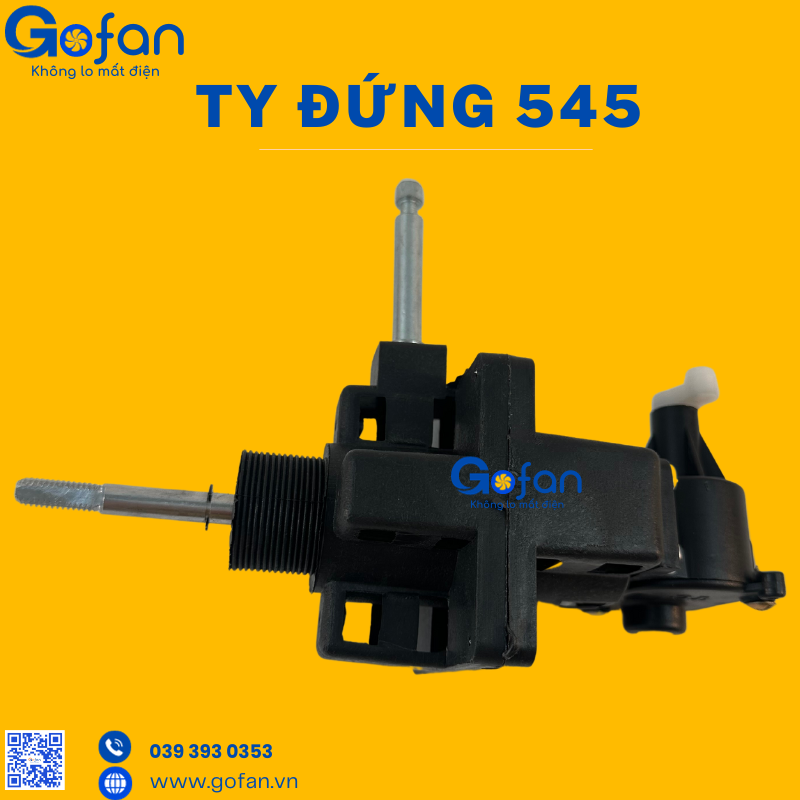 Đầu quạt 12V DC- Ty Đứng