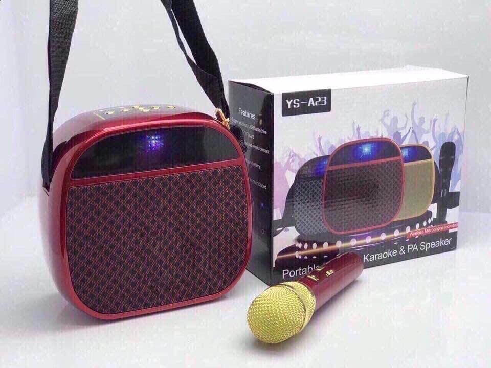 Loa Kèm Míc Hát Karaoke Mini YS-A23