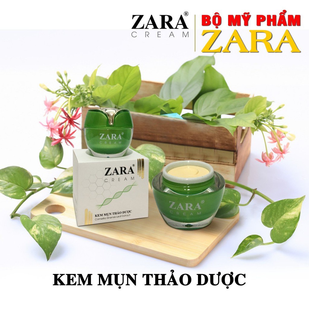 Kem ngừa mụn thảo dược Zara 12g