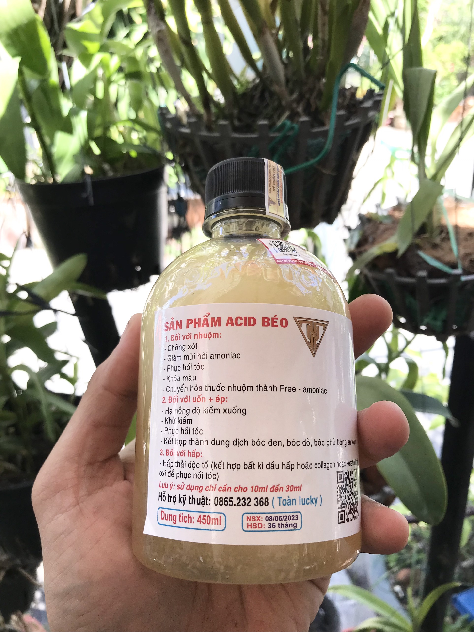 Axit Béo Plus Đặc 450ml