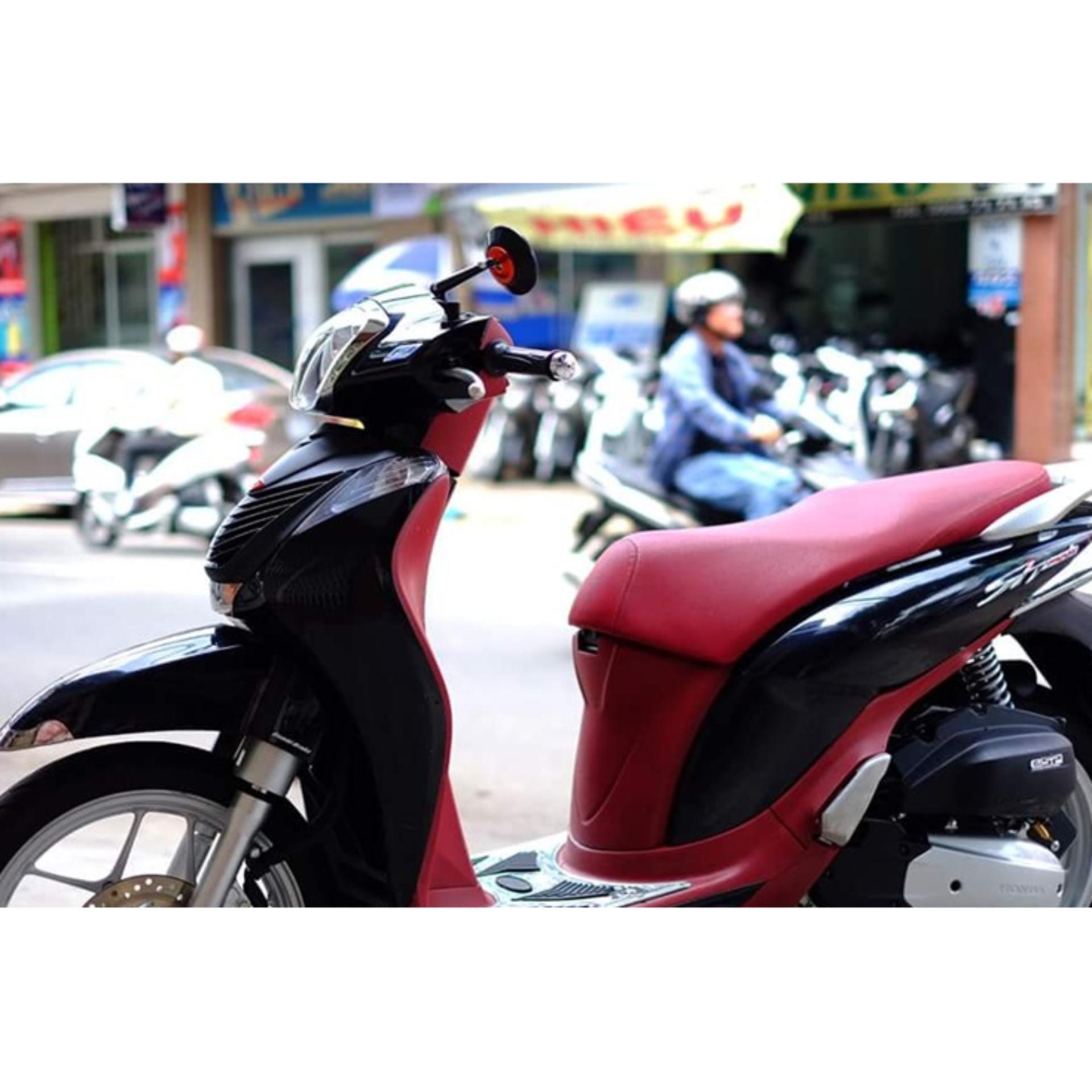 MẶT NẠ SH MODE MÀU ĐEN TRƠN - VIỀN ĐEN ĐỜI 2013 - 2019