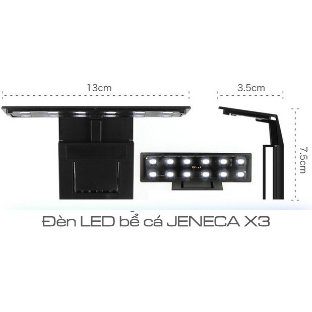 ĐÈN LED KẸP X3 MINI CHO BỂ CÁ CẢNH