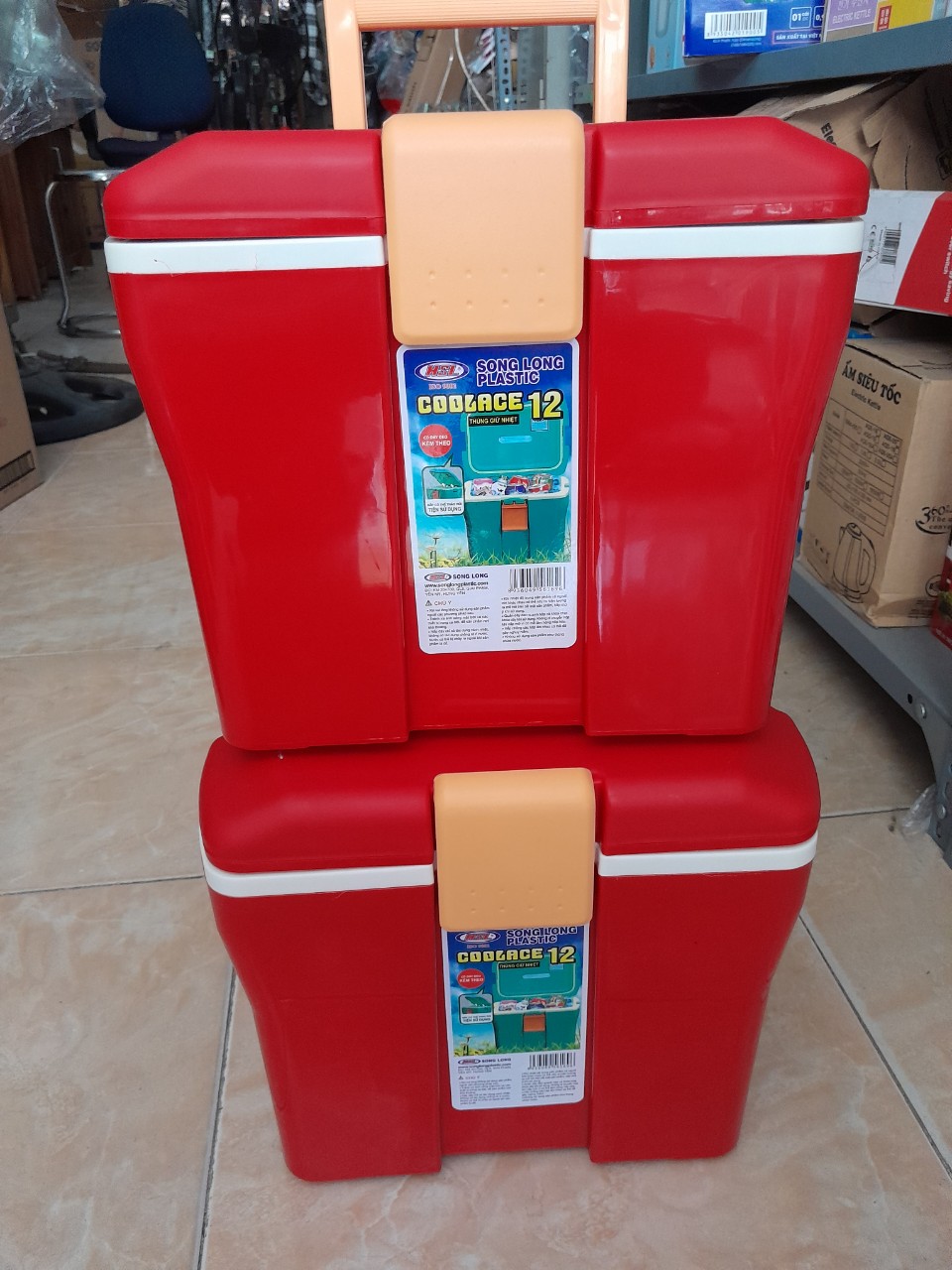 Thùng đá giữ nhiệt 25L giữ nhiệt 24 giờ