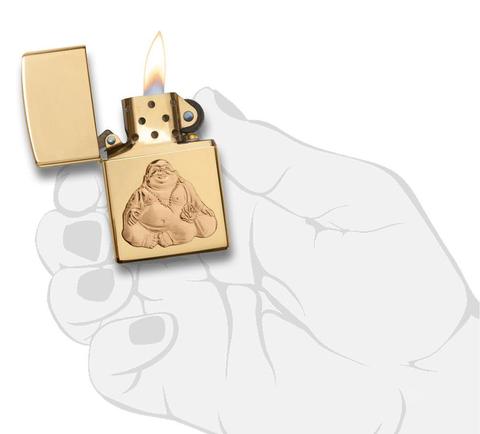 Bật lửa Zippo Phật Di Lặc Cười Hạnh Phúc