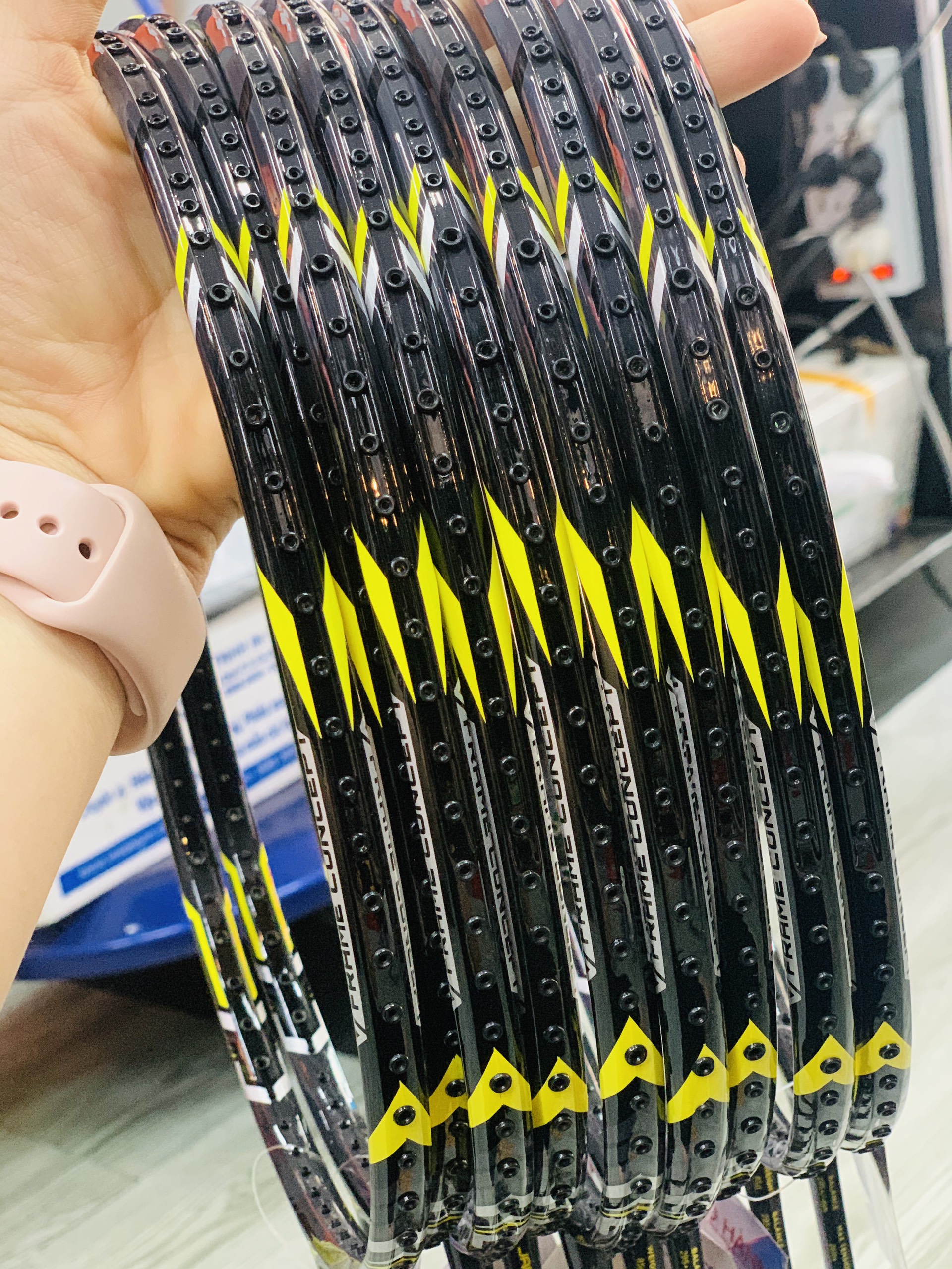 [Tặng 2 quấn cán] Vợt cầu lông Mizuno NANOBLADE 909 c.hính h.ãng (Chưa bao gồm cước)