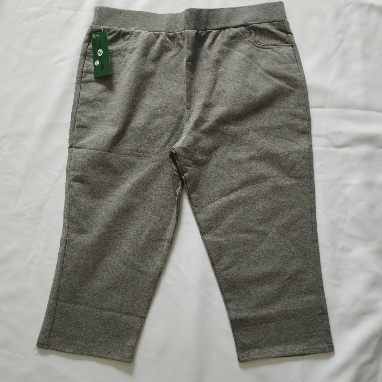 Quần thun ôm Legging,Quần lửng nữ qua gối, Quần cạp chun lưng thun nâng mông co giãn thoải mái big size 60kg