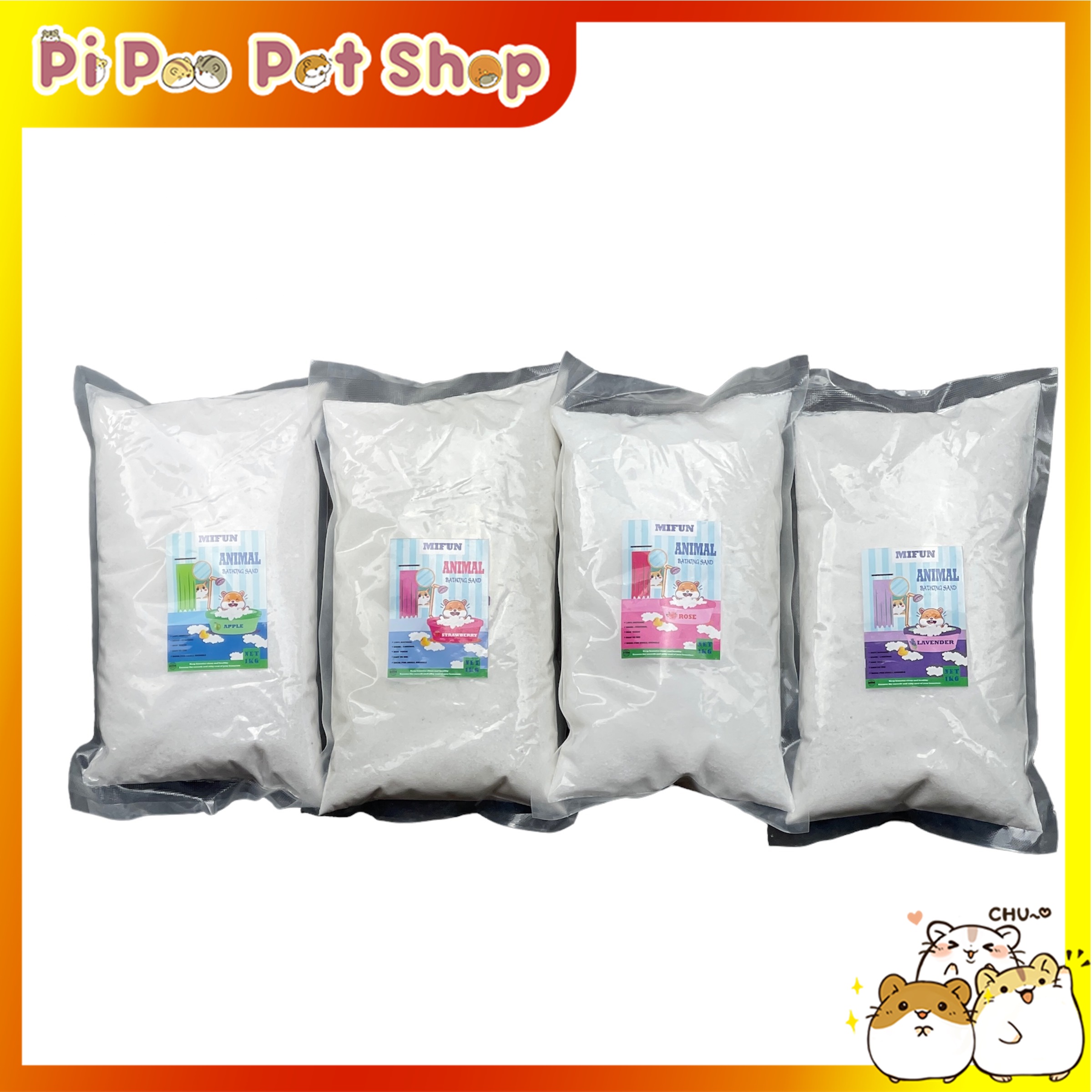 Combo 10 bịch cát tắm cho hamster