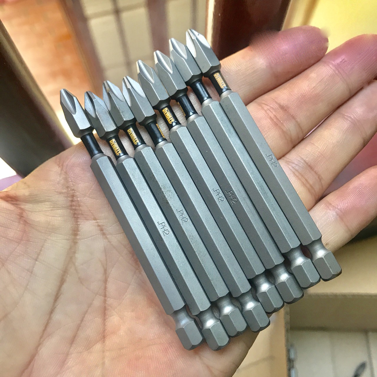 Mũi Vít DeWalt Tem Đen Chính Hãng Ph2-90mm