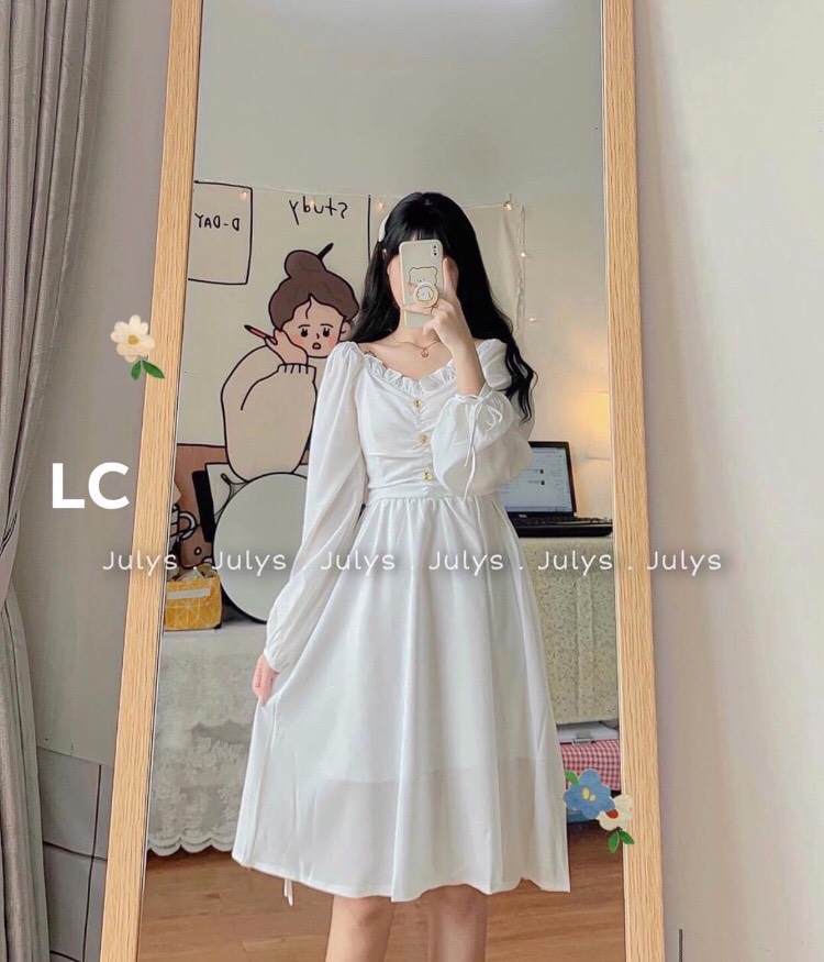Váy đầm nữ đi chơi, đi tiệc, đi biển siêu  xinh [ VÁY KHUY]