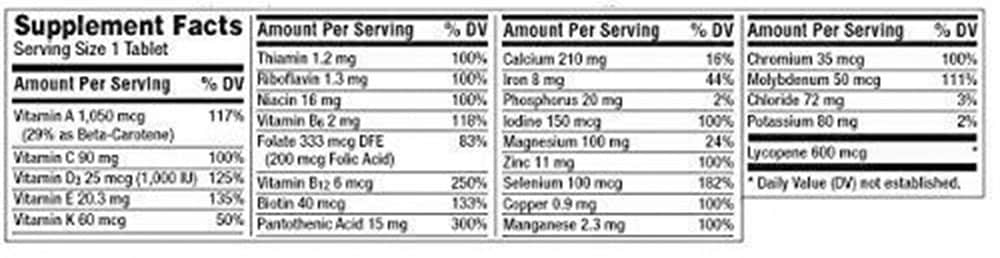 Vitamin dành cho nam giới Centrum Men 200 viên - [MỸ]