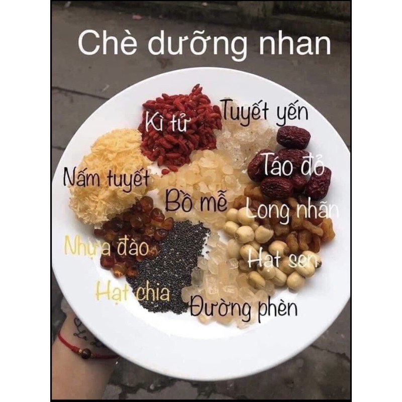 Chè Dưỡng Nhan ( Sét nấu 8 ĐẾN 10 chén chè)