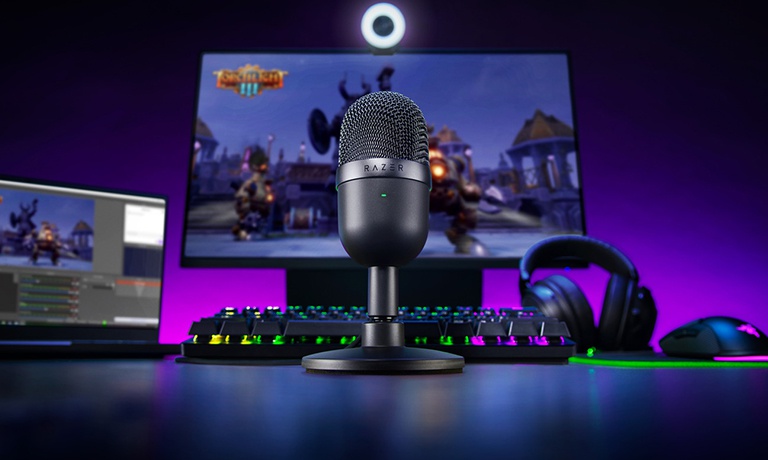 Thiết bị thu âm Razer Seiren Mini - Ultra-Compact Condenser Microphone
