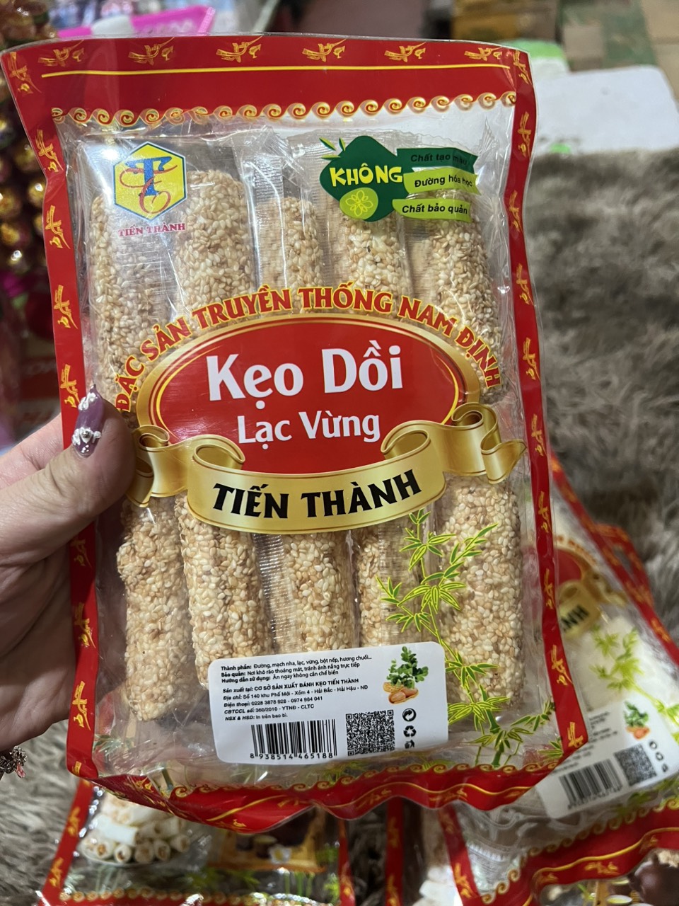 kẹo dồi lạc vừng Tiến Thành