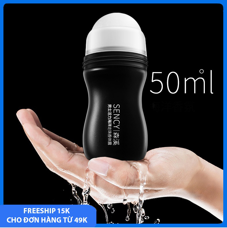 JULY20 - Lăn khử mùi cho nam giới cao cấp SENCY dạng sáp, khử mùi hôi cơ thể, ngăn mồ hôi nam, luôn khô thoáng, mùi thơm, lăn nách khử mùi hôi nách cho nam giá rẻ 50ml JU-DNT110007