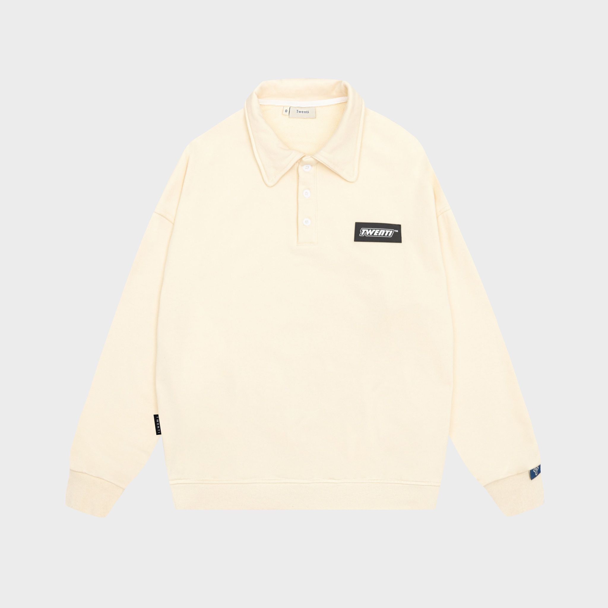 [Nhập Lazxuhuong03 - Giảm 40k/299k]ÁO POLO DÀI TAY TWENTI LOGO TAG MẠC