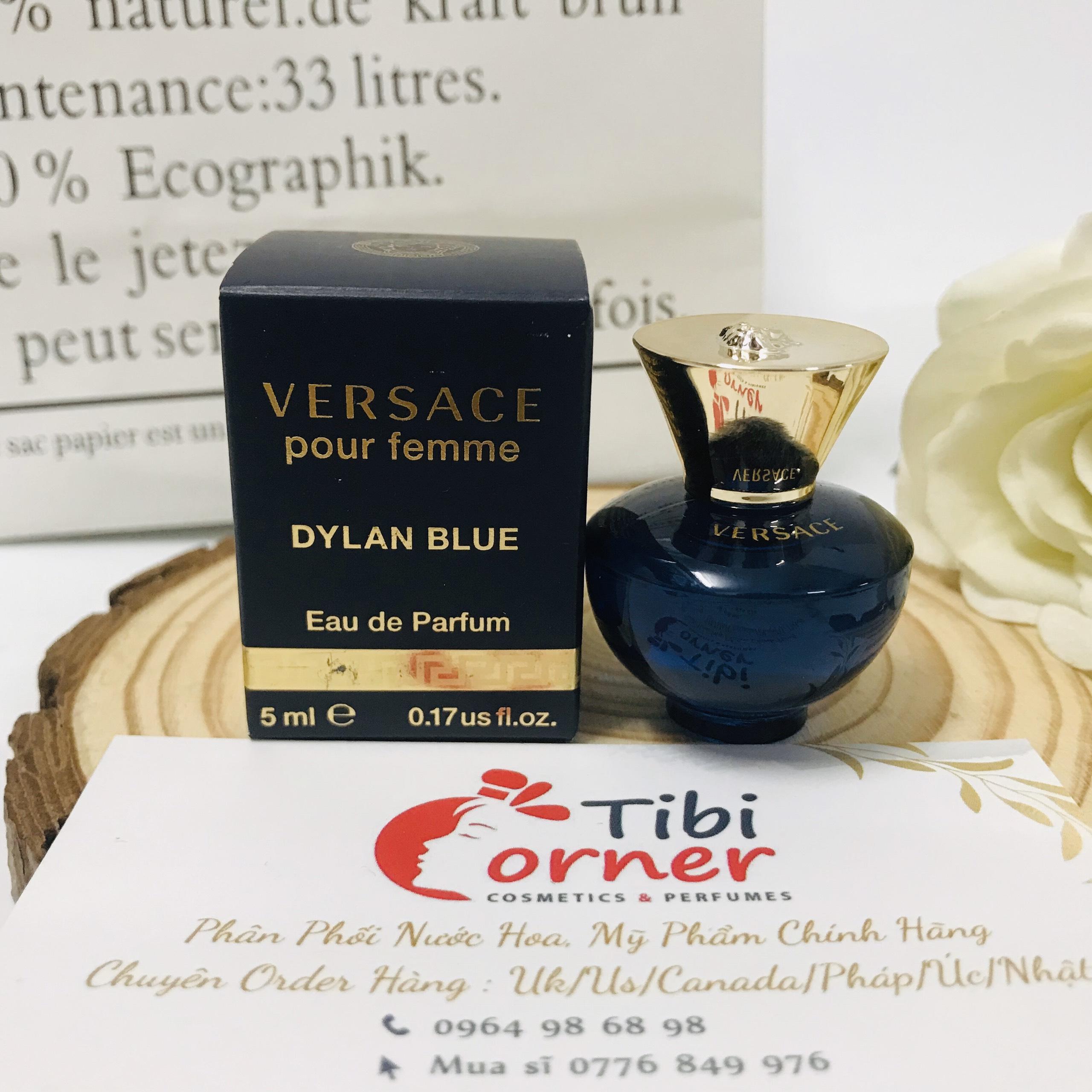 Nước Hoa nữ Versacee Dylan Blue Pour Femme EDP 5ml