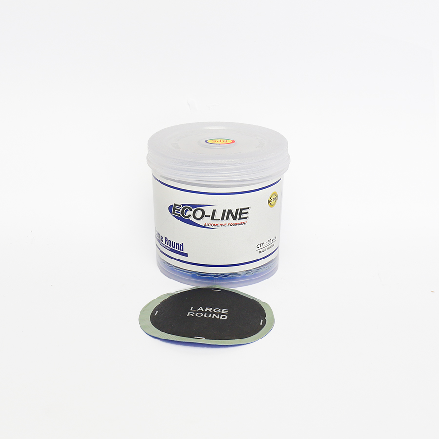 Hộp 30 miếng vá săm (80mm) - Ecoline Large Round tiêu chuẩn Mỹ