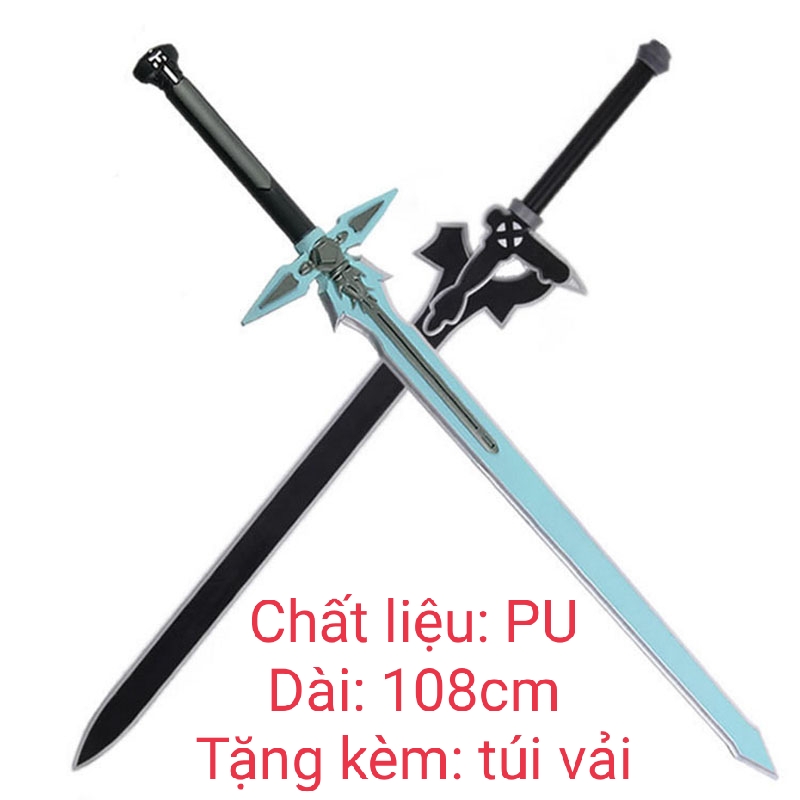 Thanh Elucidator và Dark Repulser: Những kiếm này được sử dụng bởi Kirito trong trận đấu với boss mạnh nhất trong Sword Art Online. Hãy xem ảnh để cảm nhận sức mạnh của chúng!