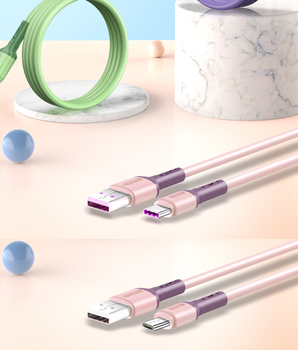 Dây cáp sạc nhanh cao cấp cổng Micro USB / Lightning / Type C