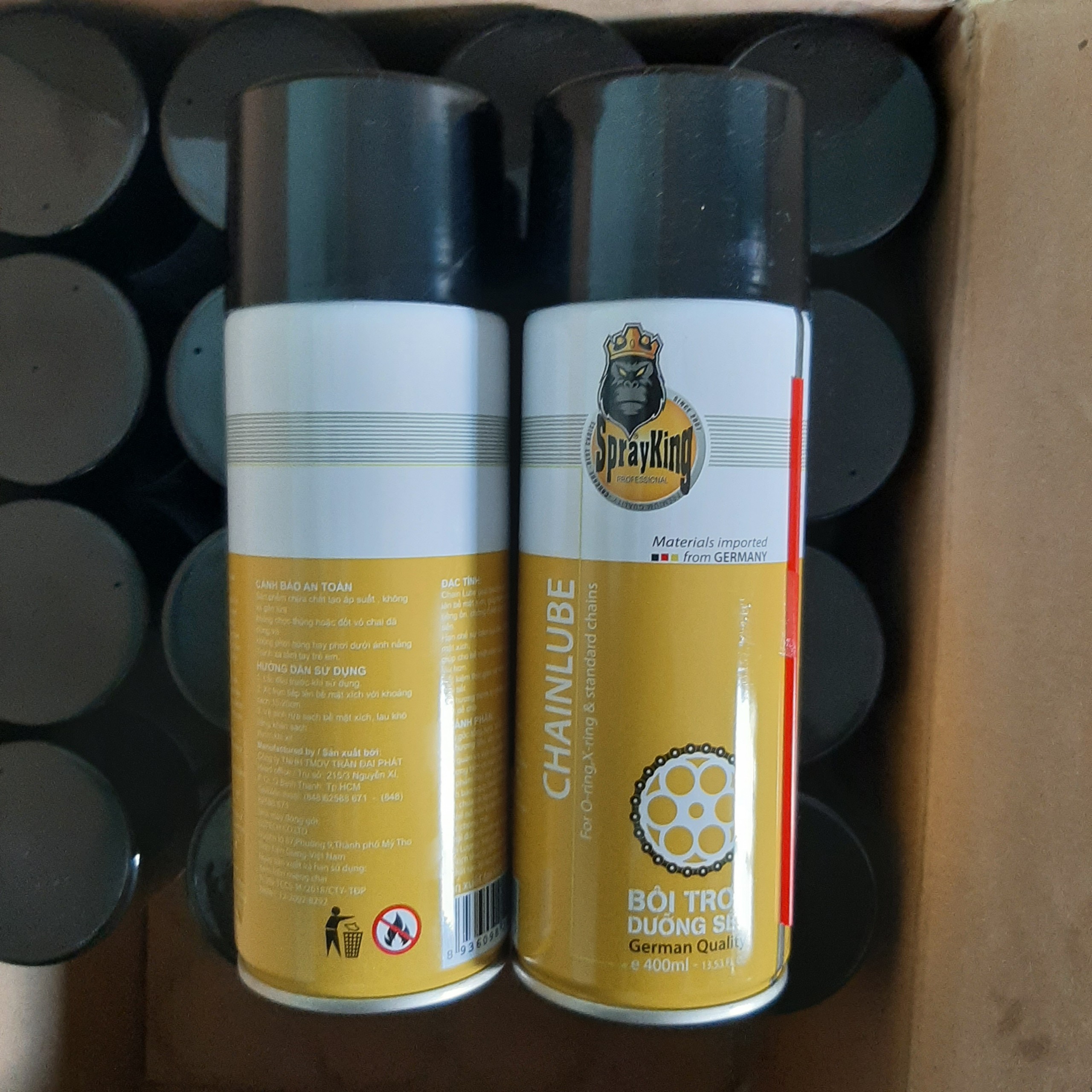 Dưỡng sên SPRAYKING CHAIN LUBE 400ML