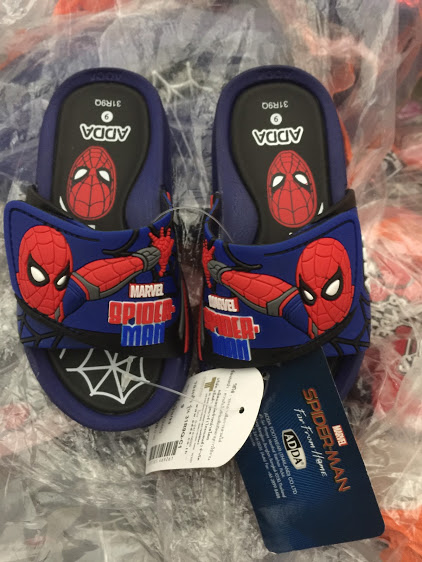Dép siêu nhân nhện Spidermen 31R9Q thương hiệu ADDA chính hãng Thái Lan cho bé trai